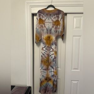 Young Fabulous & Broke Earthy Tie-Dye Dress